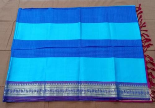 SOFT SILK SAREE WITH BLOUSE